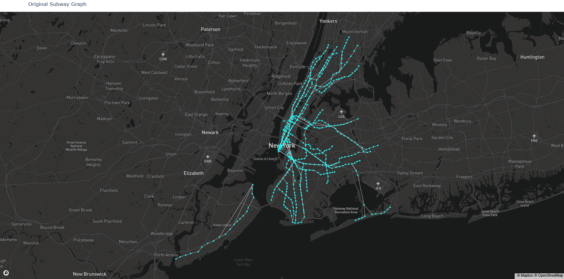 Original subway map